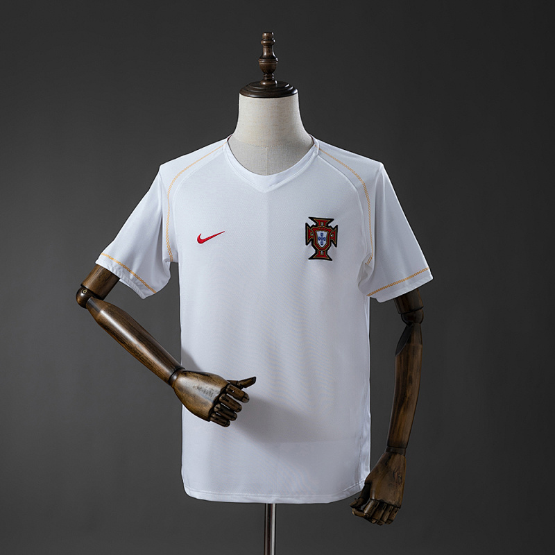 Camiseta retro de visitante de Portugal 2006 (tallas S-XXL)